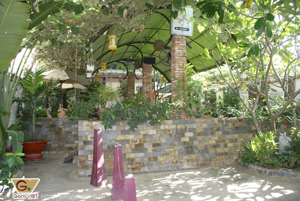 Gạch đá,gạch gốm-nhân tố chính tạo lên nét đẹp của cafe sân vườn 